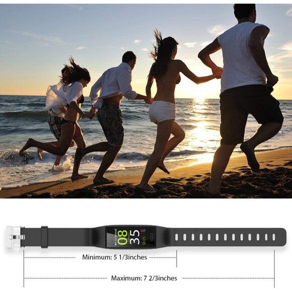 Fitness Tracker with Blood Pressure Heart Rate Sleep Health Monitor for Men and - Picture 8 of 8